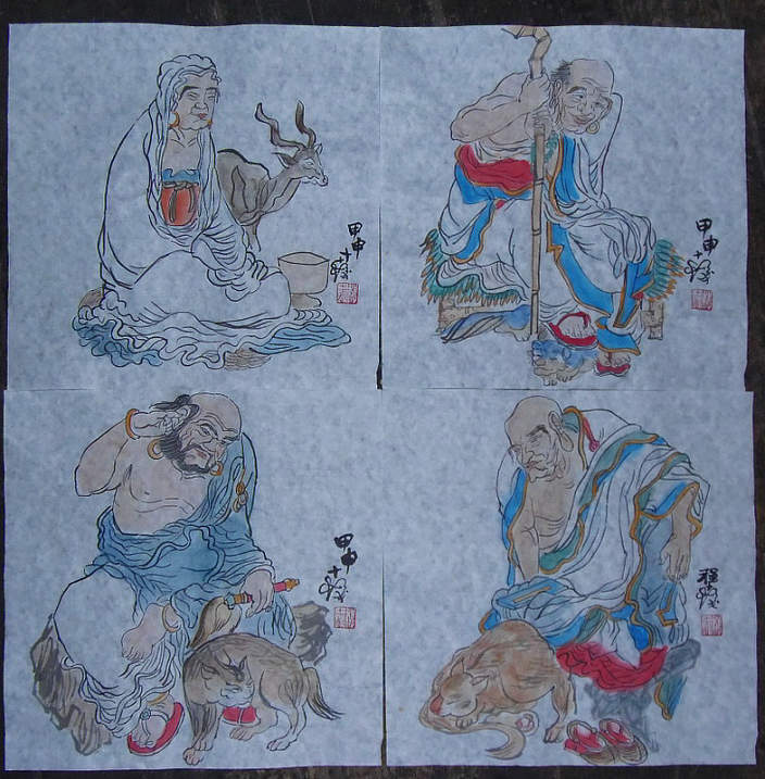 十八罗汉画