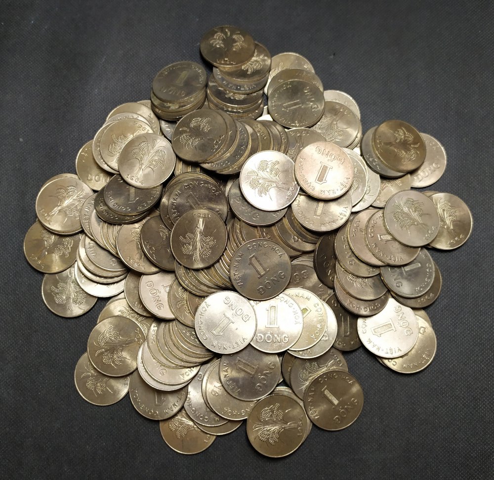 1964年越南1盾硬币200枚