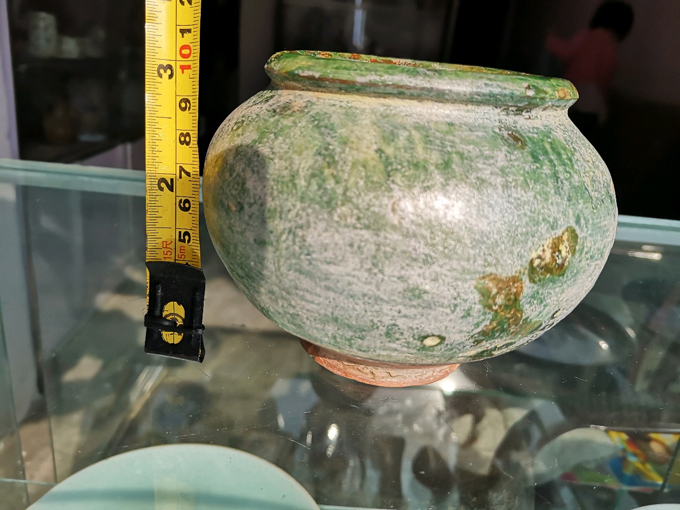 宋代邛窑绿釉罐