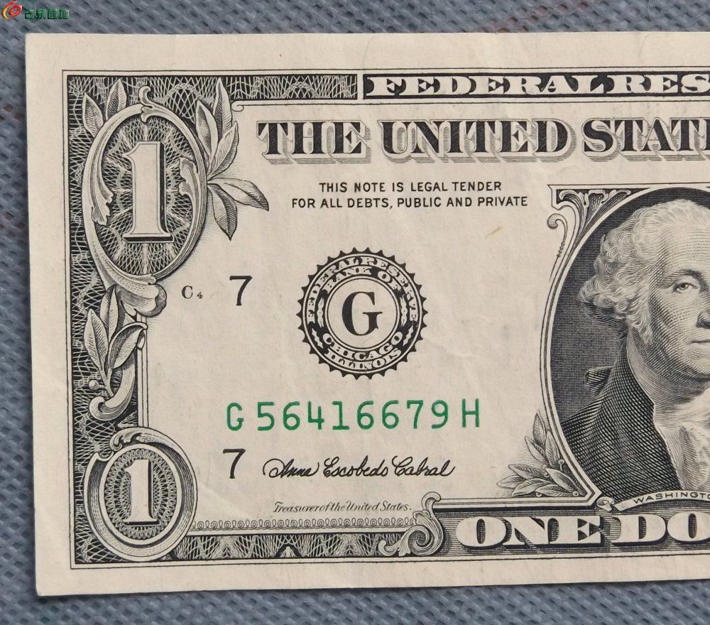 2006年1美元纸币
