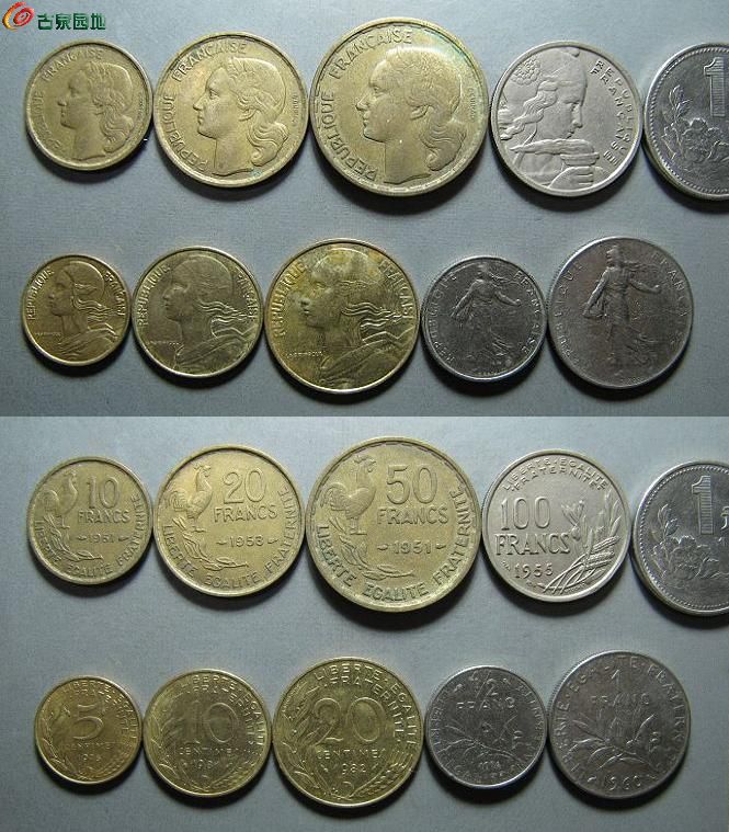外国硬币几组美国英国法国香港等