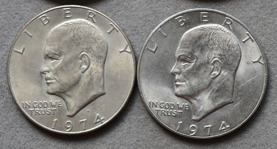 特大艾森豪威尔头像一美元硬币10枚