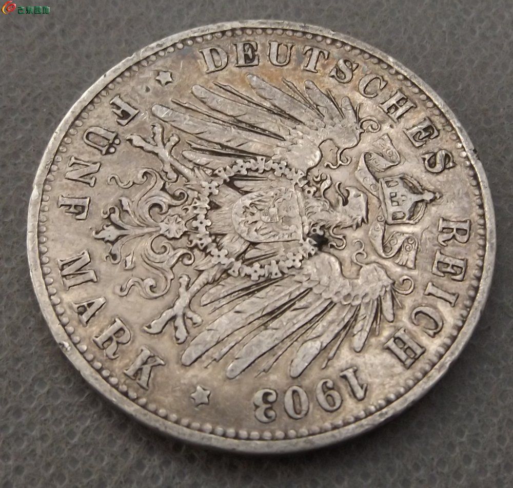 美国1903年纪念银币图片