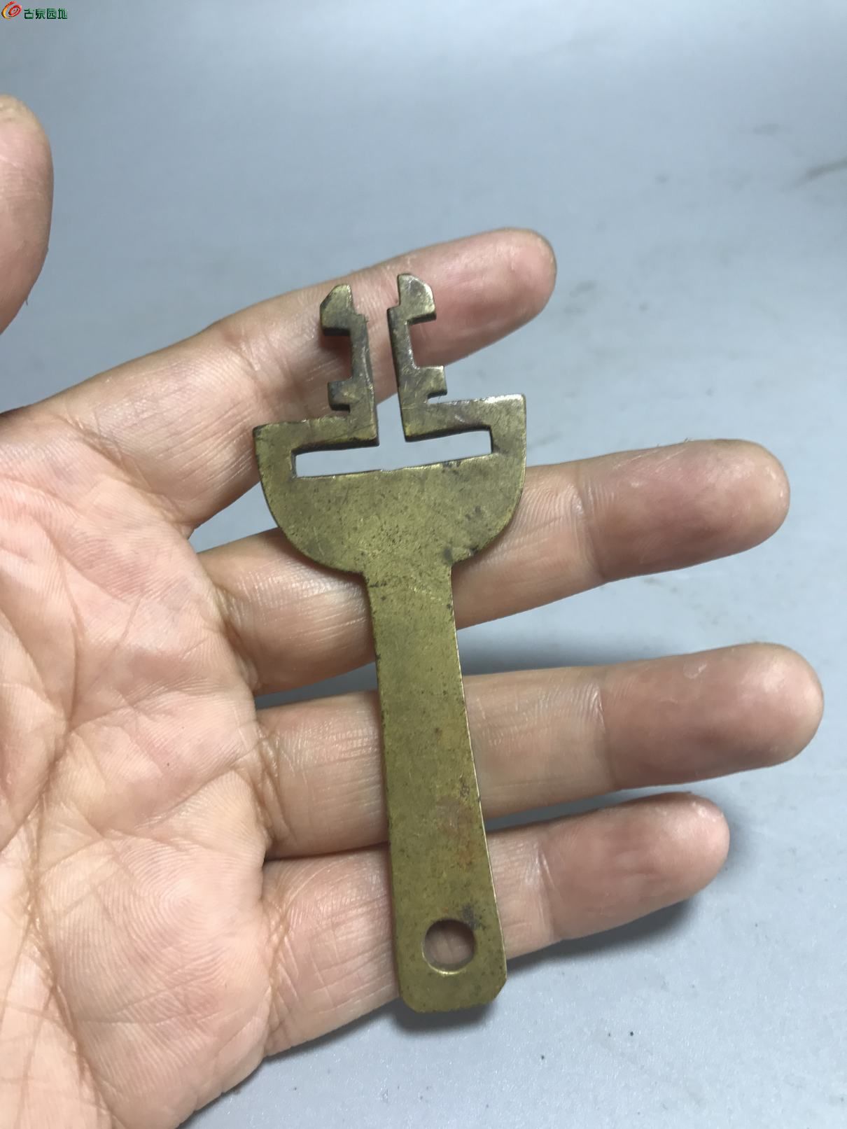 清代老锁铜钥匙