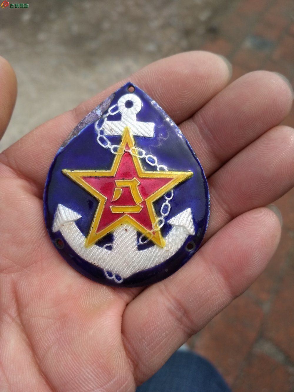 50式海军帽徽