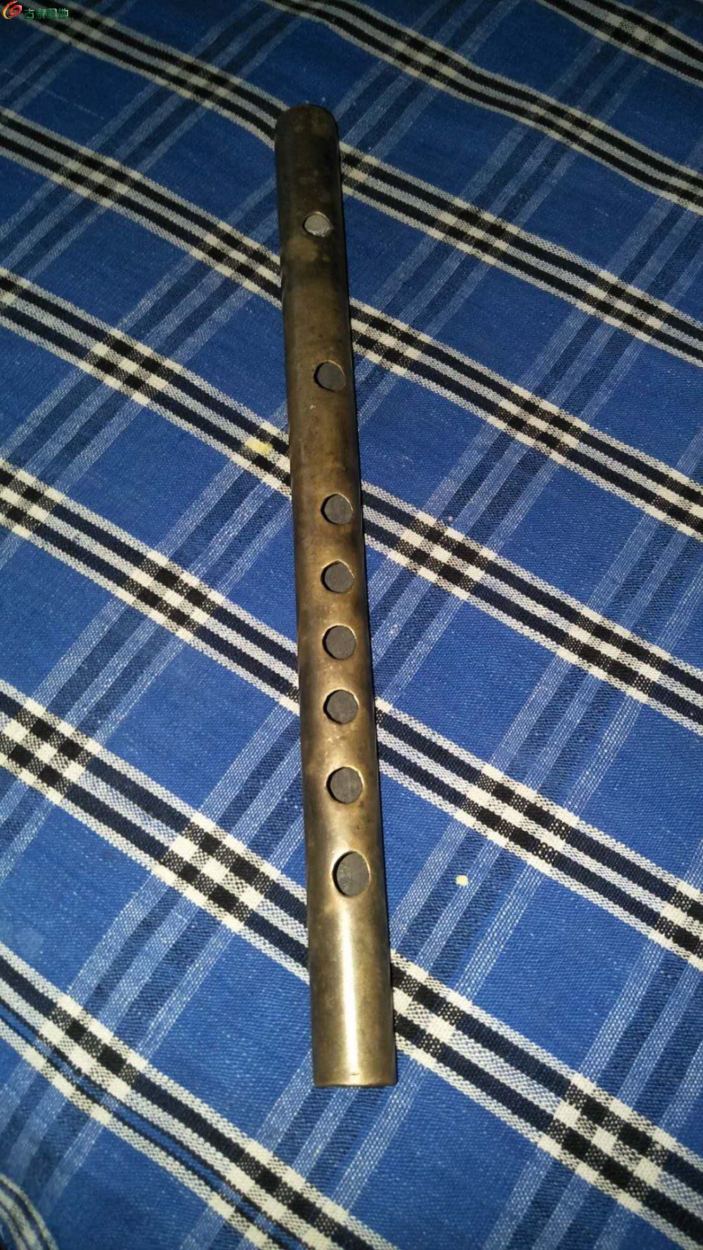 清代铜笛子