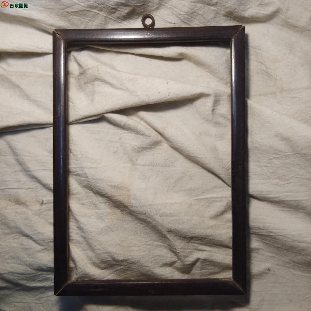 带玻璃衬板的实木老相框一个-价格:480元-se90059409-其他木制用品-零售-7788收藏__收藏热线