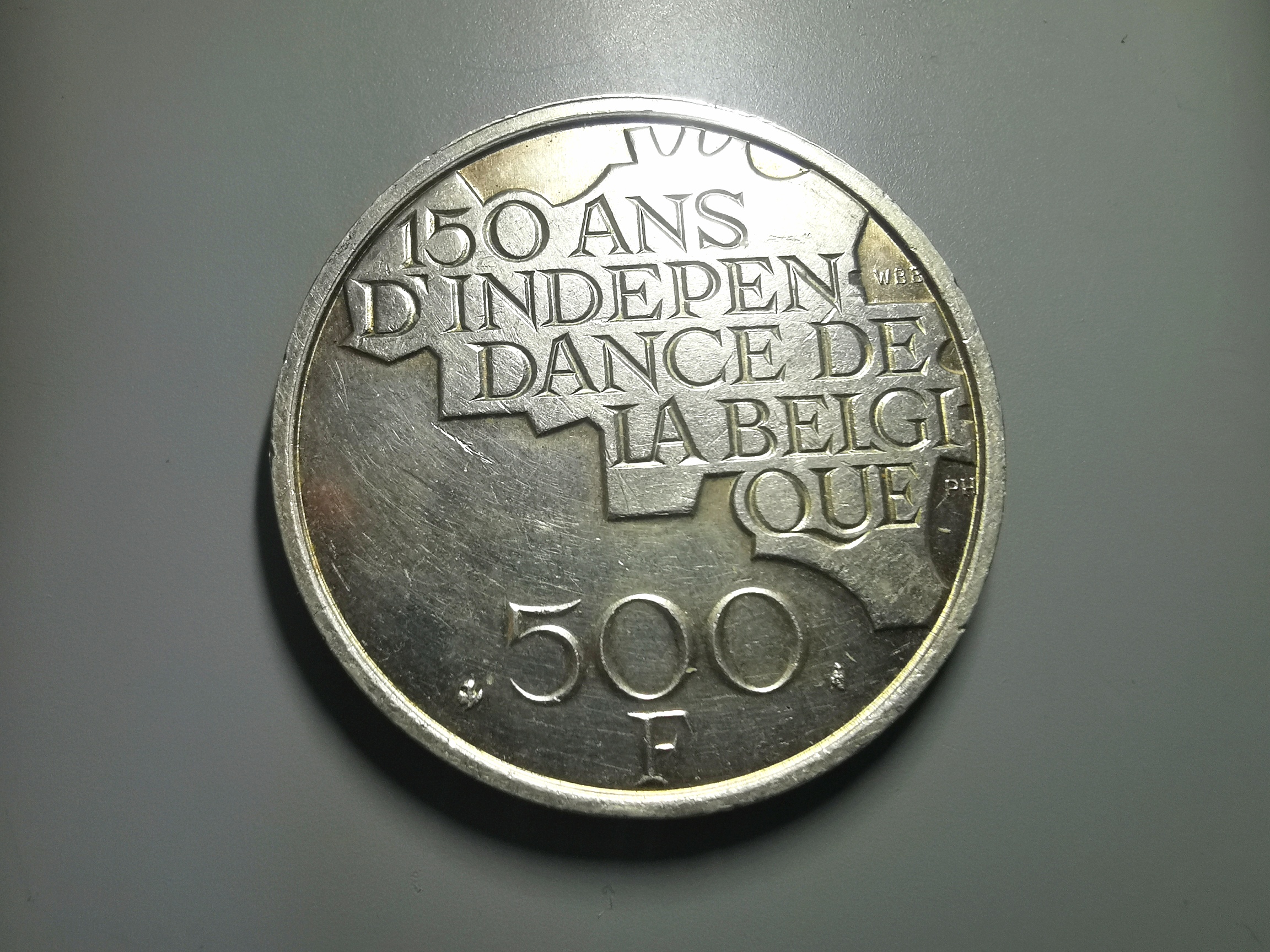 比利时法郎硬币图片