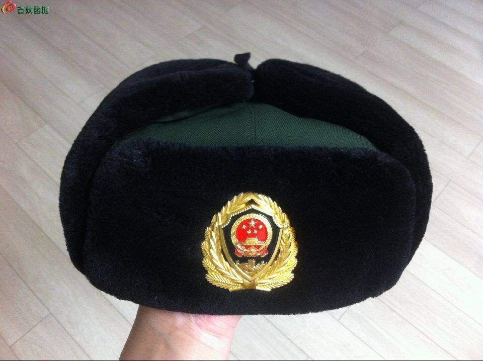 武警冬季帽子图片图片
