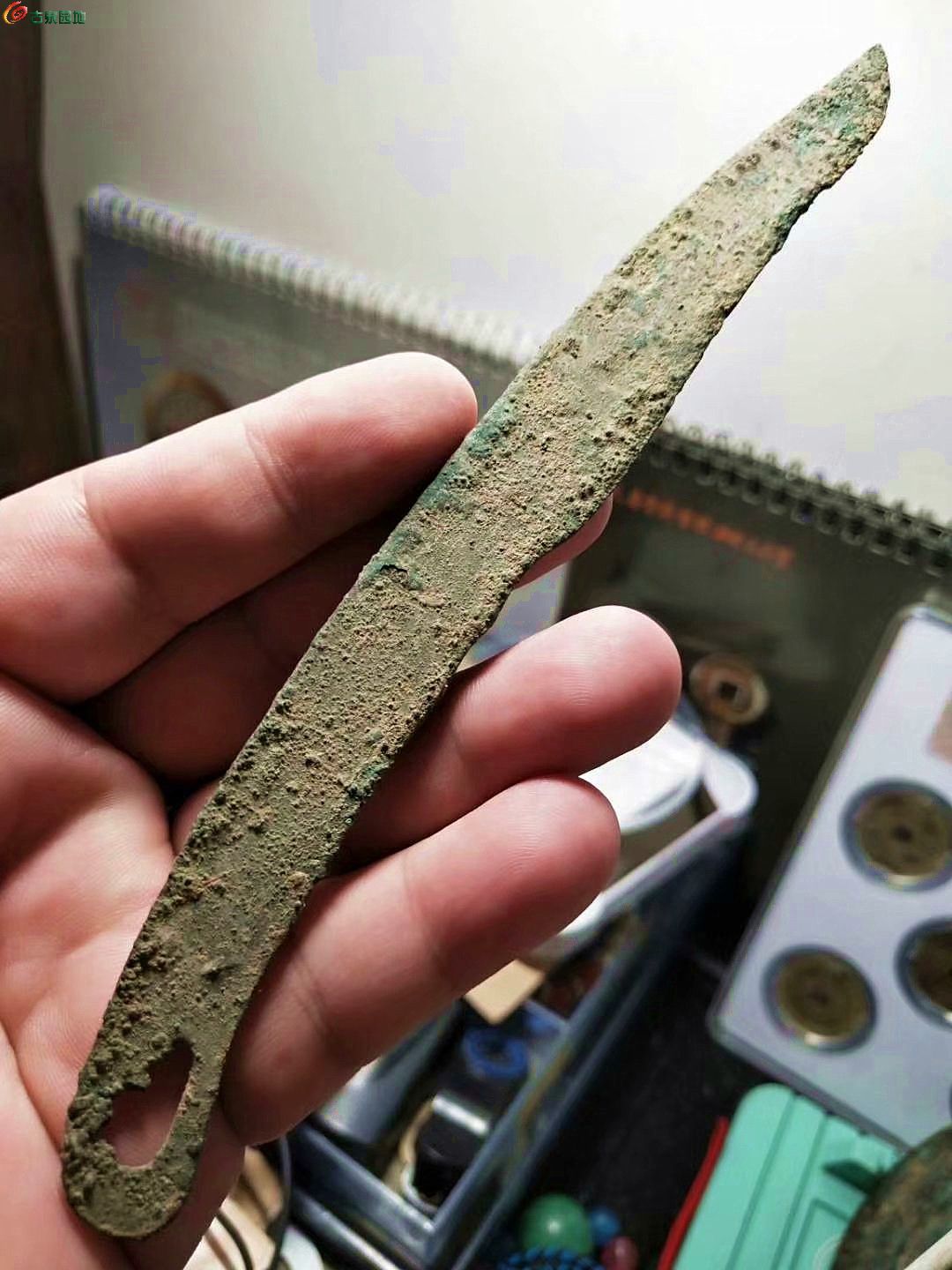 汉代时期的青铜削刀