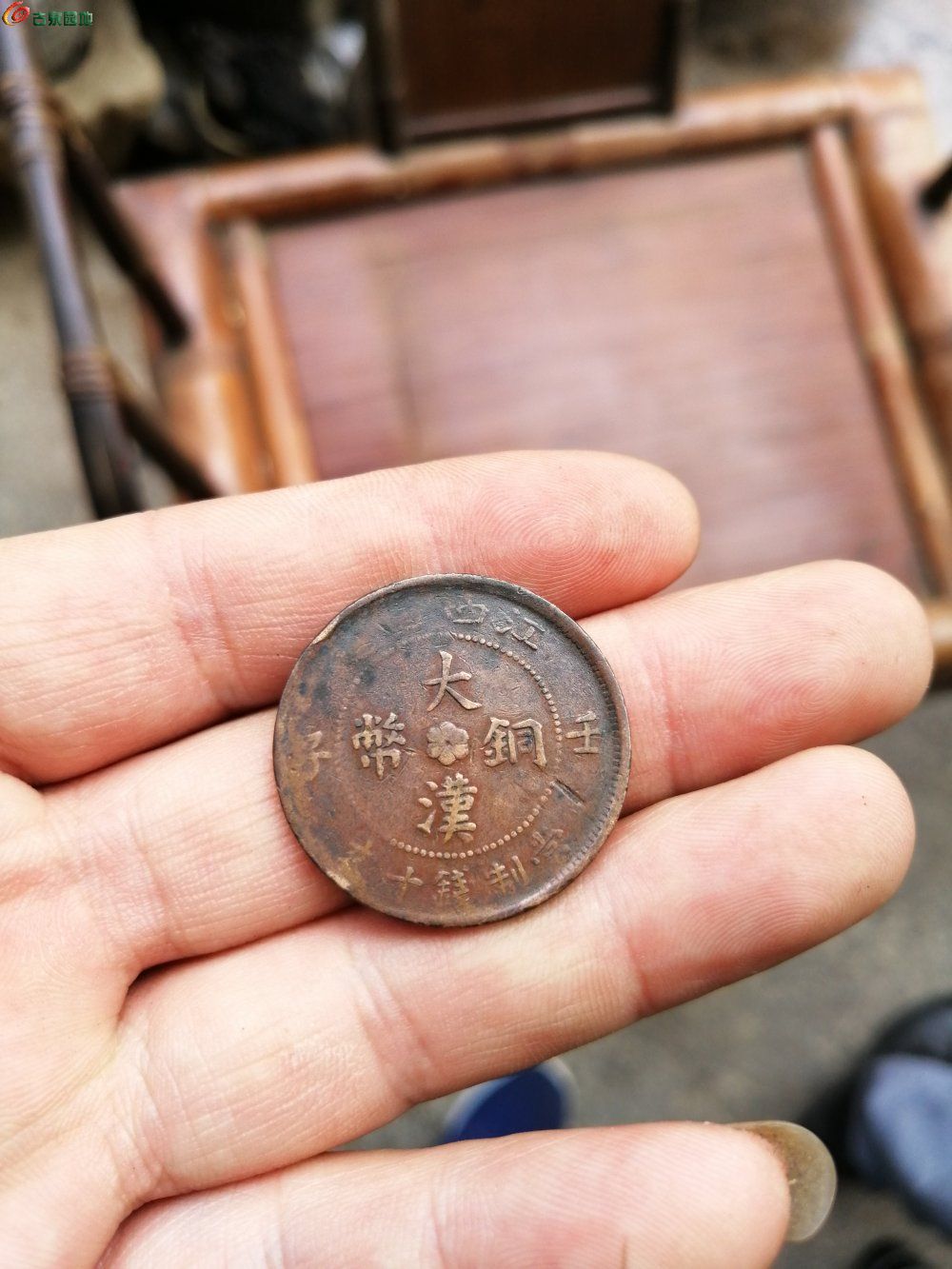 辛亥大汉铜币赝品图片图片
