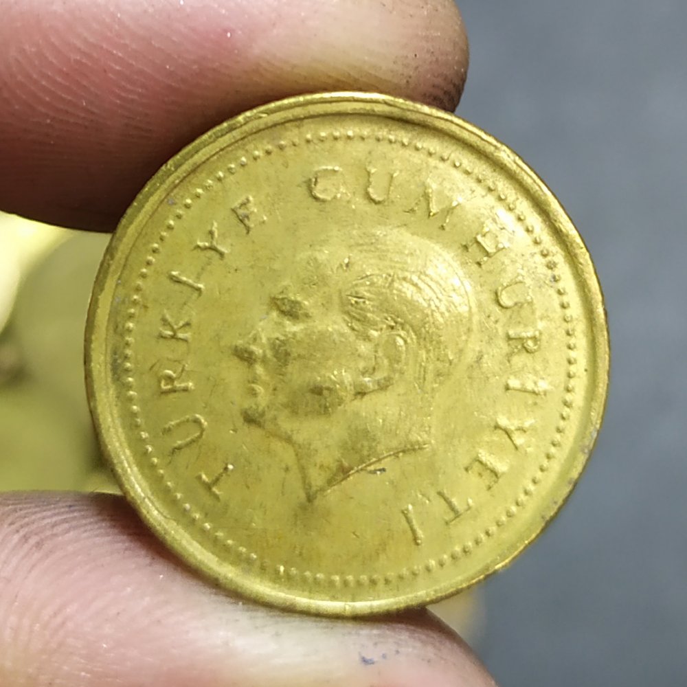 土耳其5000里拉硬币500枚